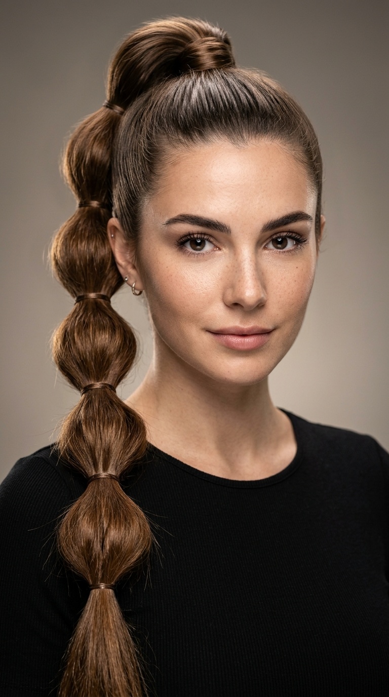The Bubble Ponytail