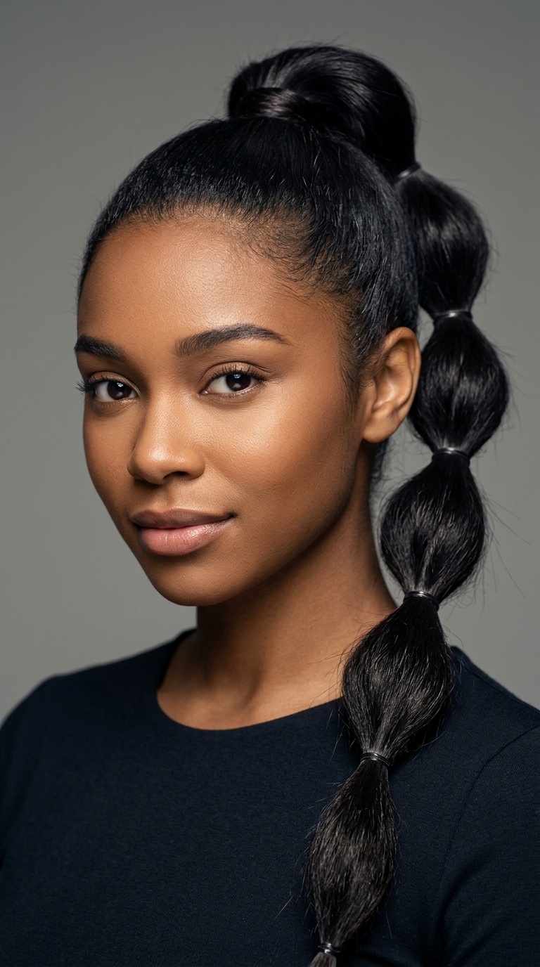 The Bubble Ponytail