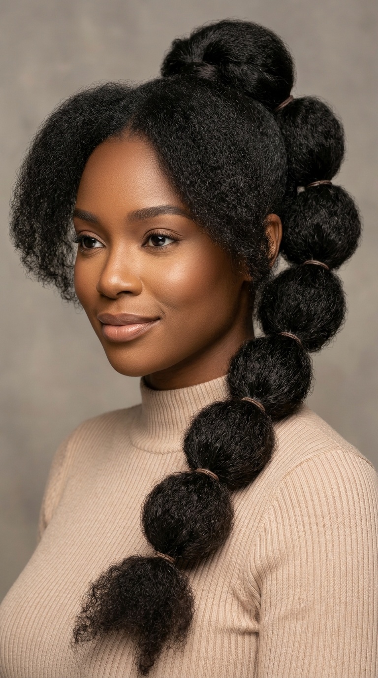 The Bubble Ponytail