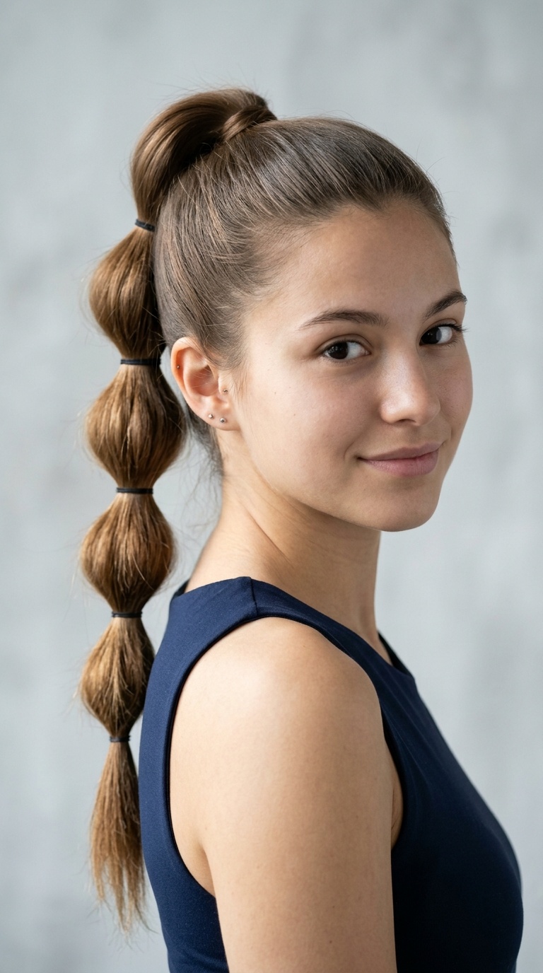 The Bubble Ponytail