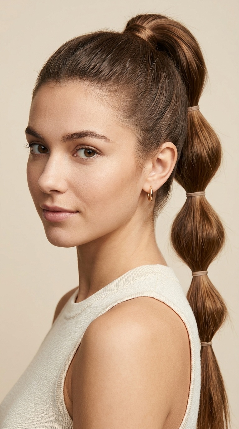 The Bubble Ponytail