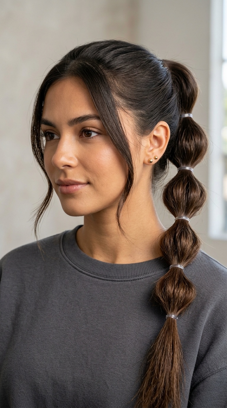 The Bubble Ponytail