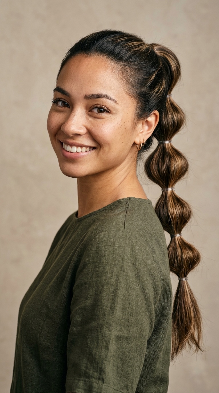 The Bubble Ponytail