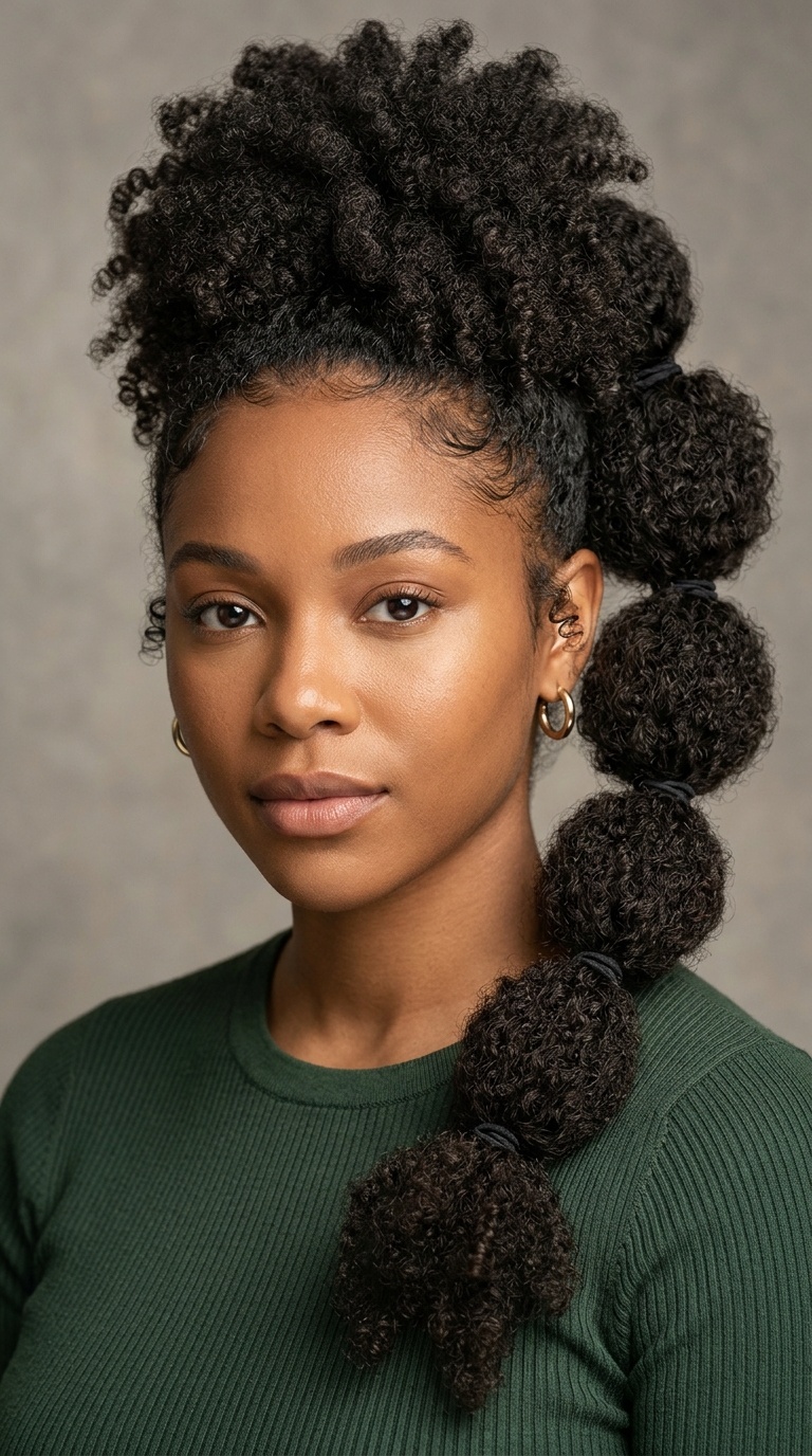 The Bubble Ponytail