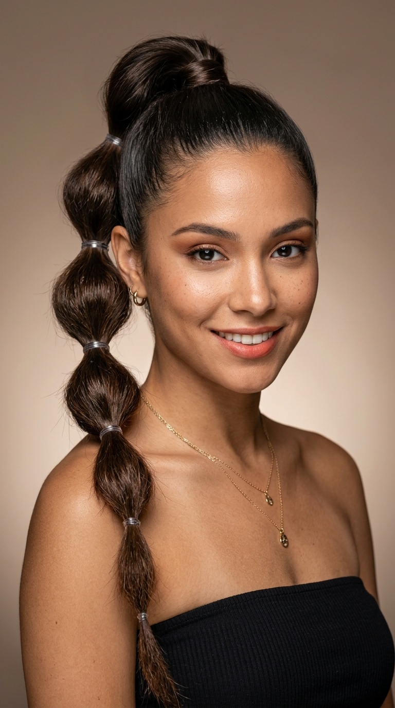 The Bubble Ponytail