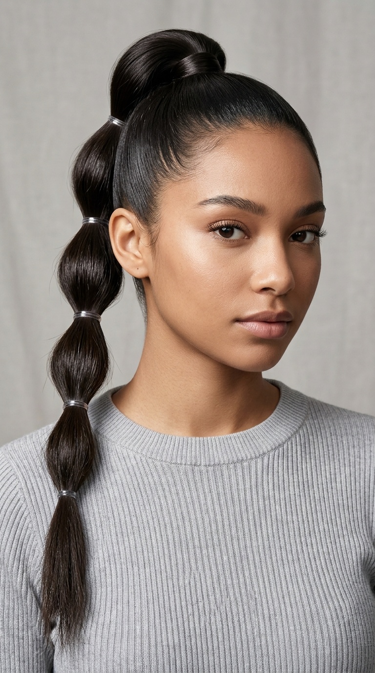The Bubble Ponytail (Straight Version)
