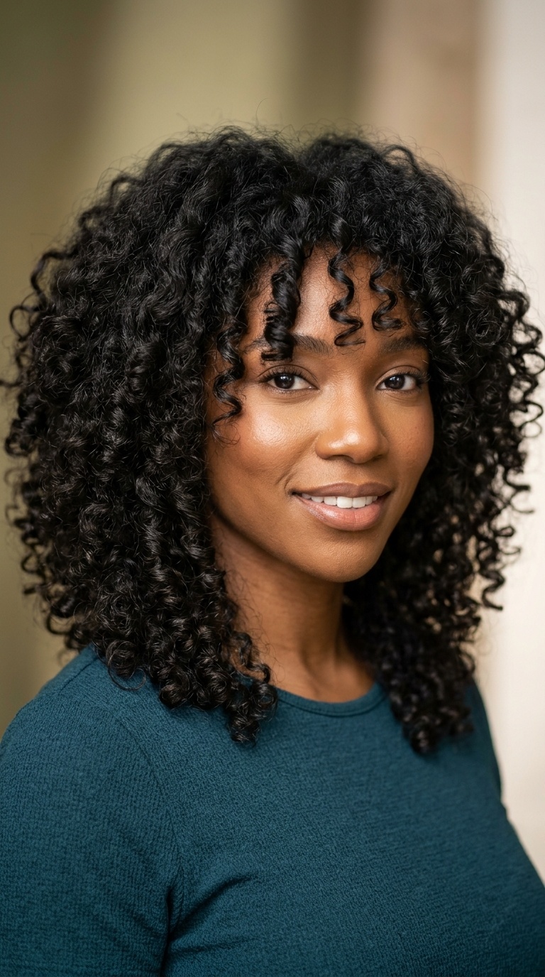 The Butterfly Cut for Curls