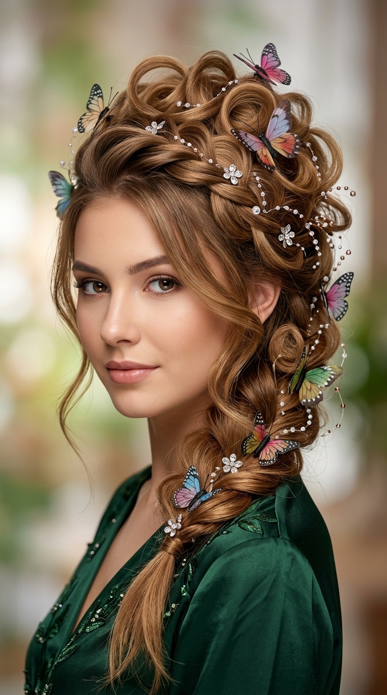 The Butterfly Garden Updo