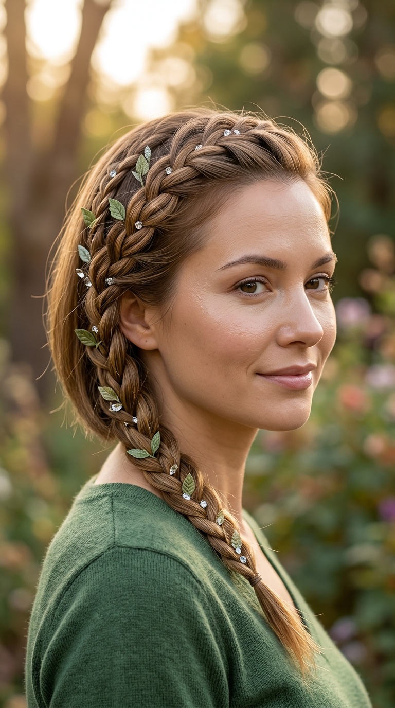 The Cascading Leaf Braid
