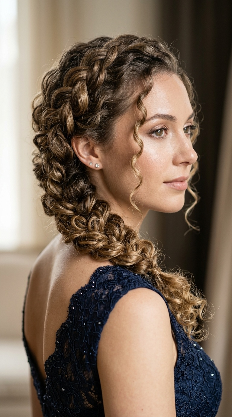 The Cascading Side Braid