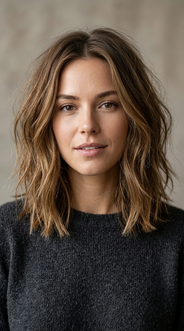 The Choppy Lob with Blunt Ends
