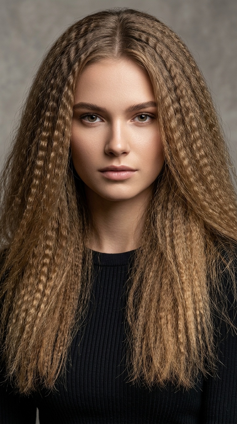 The Classic All-Over Micro-Crimp