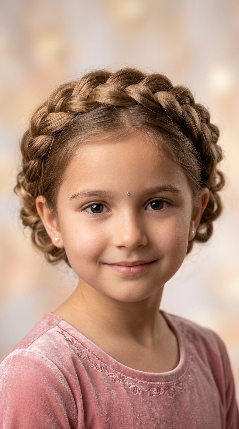 The Classic Crown Braid