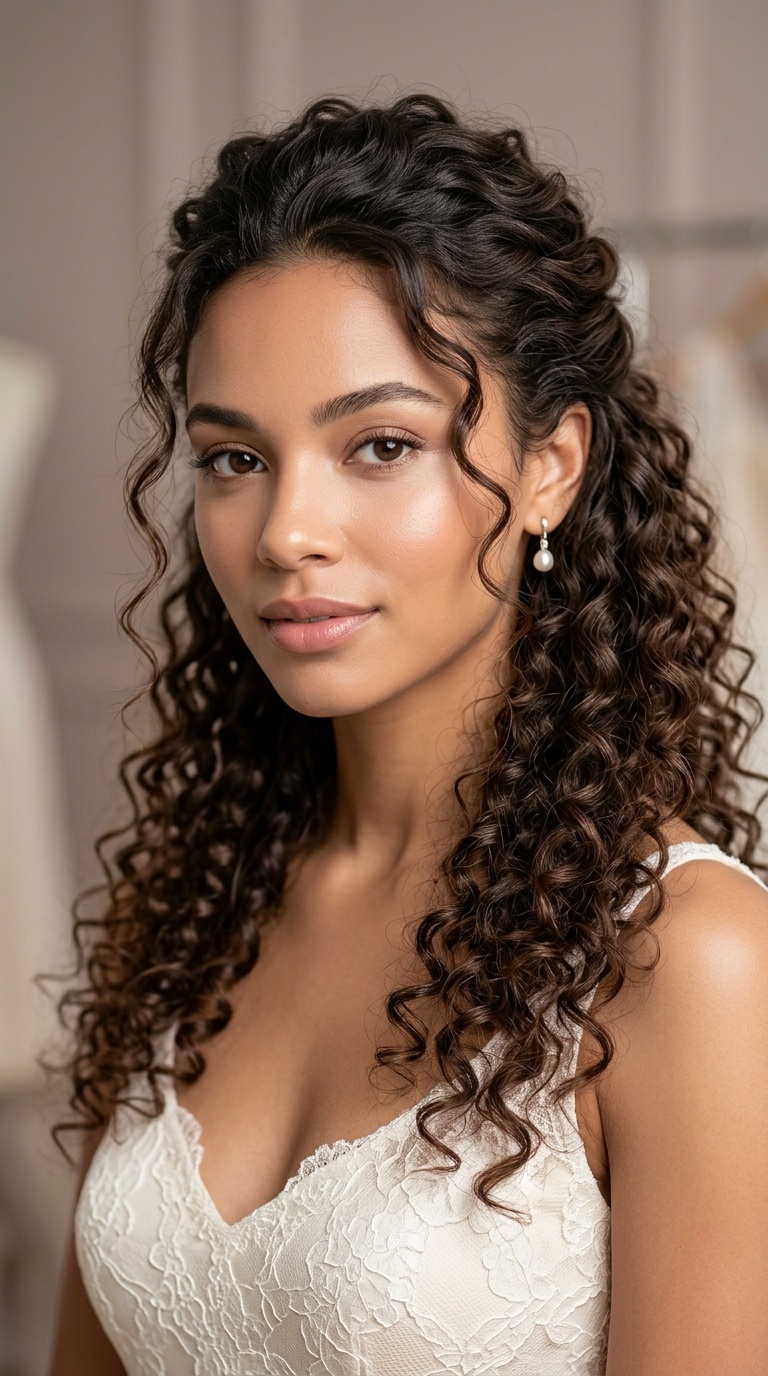 The Classic Half-Up Half-Down