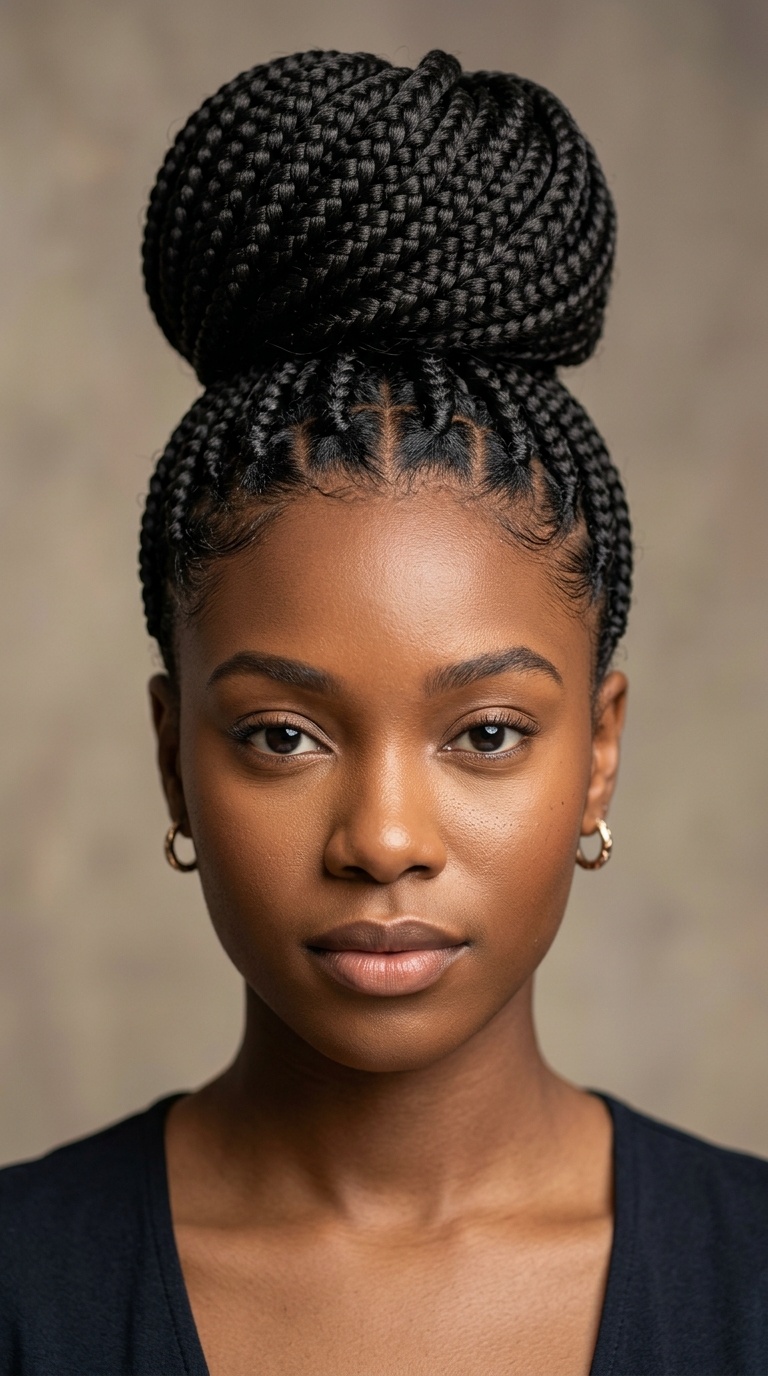 The Classic High Bun