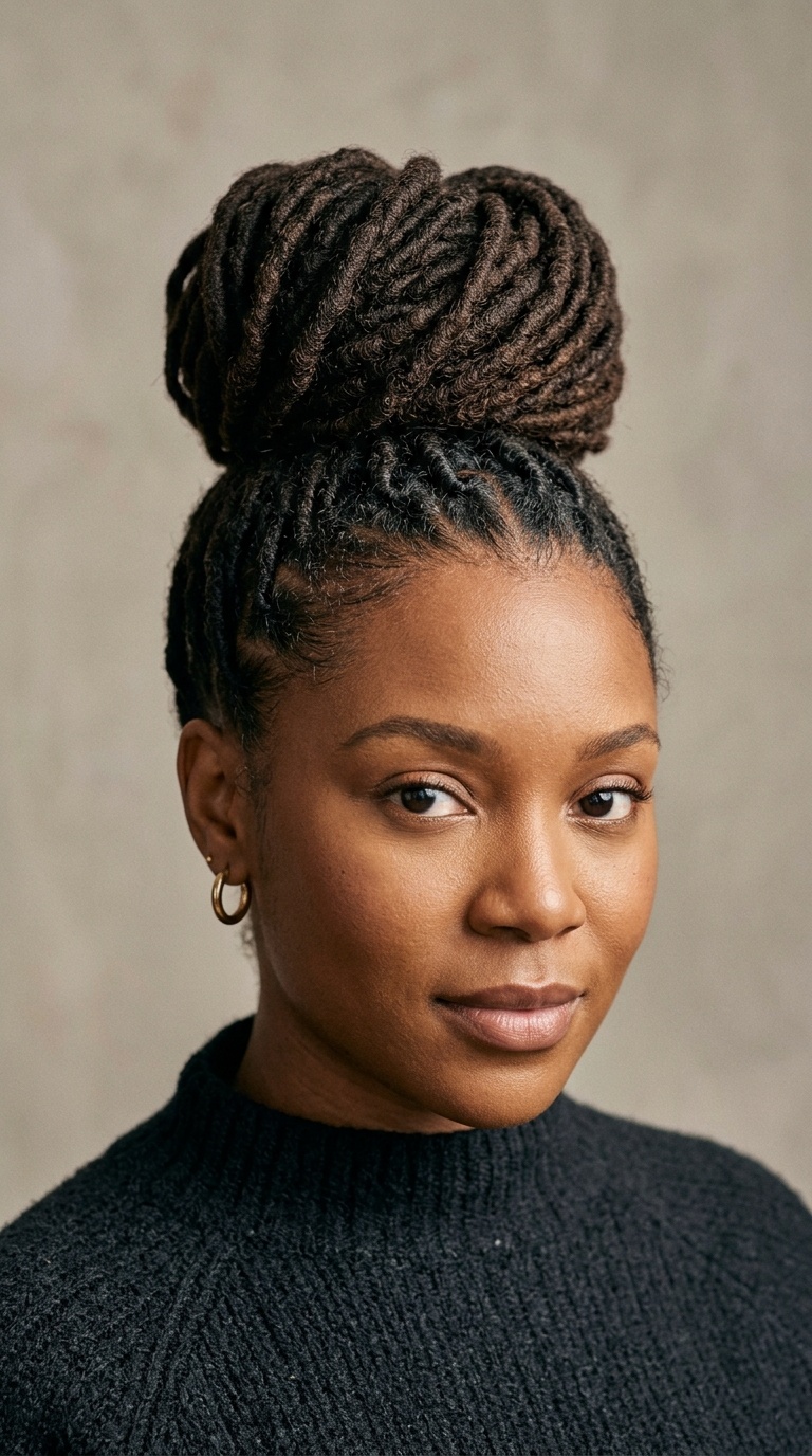 The Classic High Bun