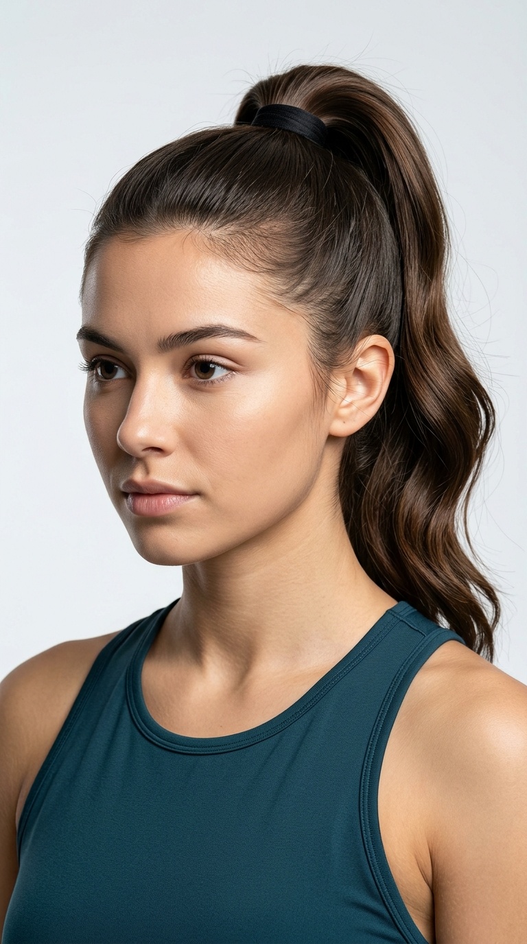The Classic High Ponytail
