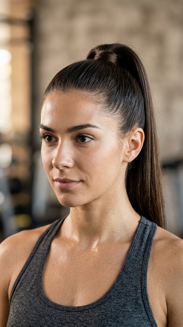 The Classic High Ponytail