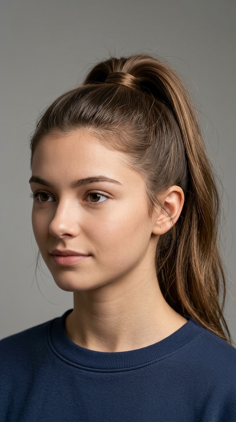 The Classic High Ponytail