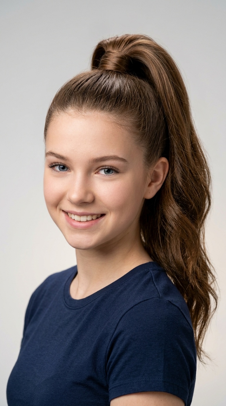 The Classic High Ponytail