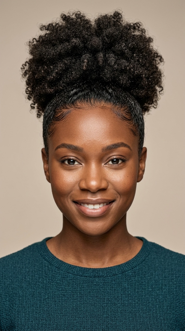 The Classic High Puff with Defined Front
