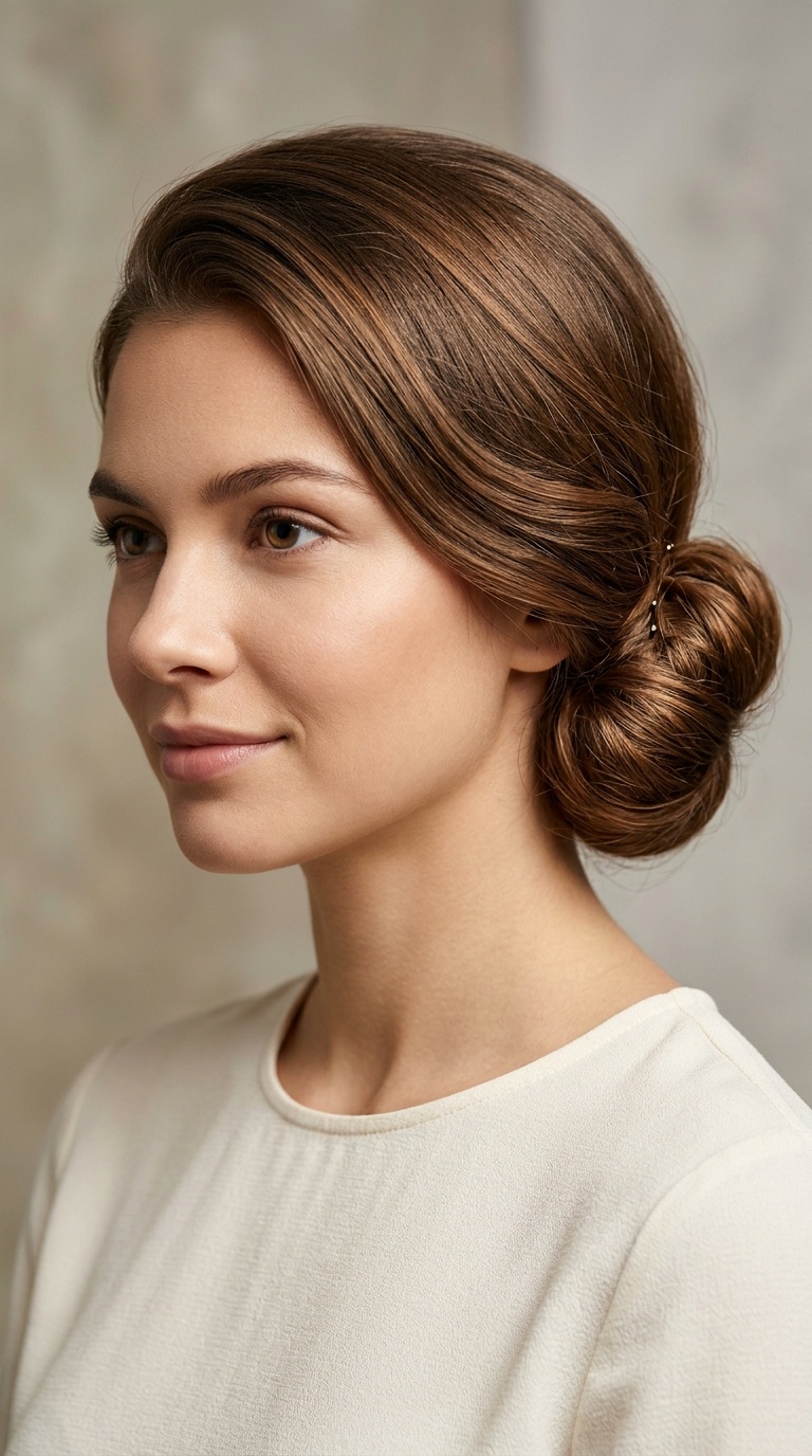 The Classic Low Bun