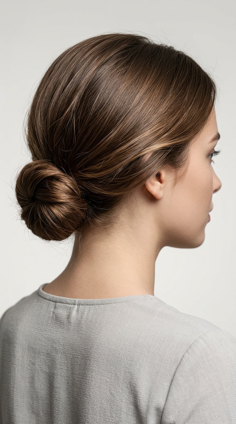 The Classic Low Bun