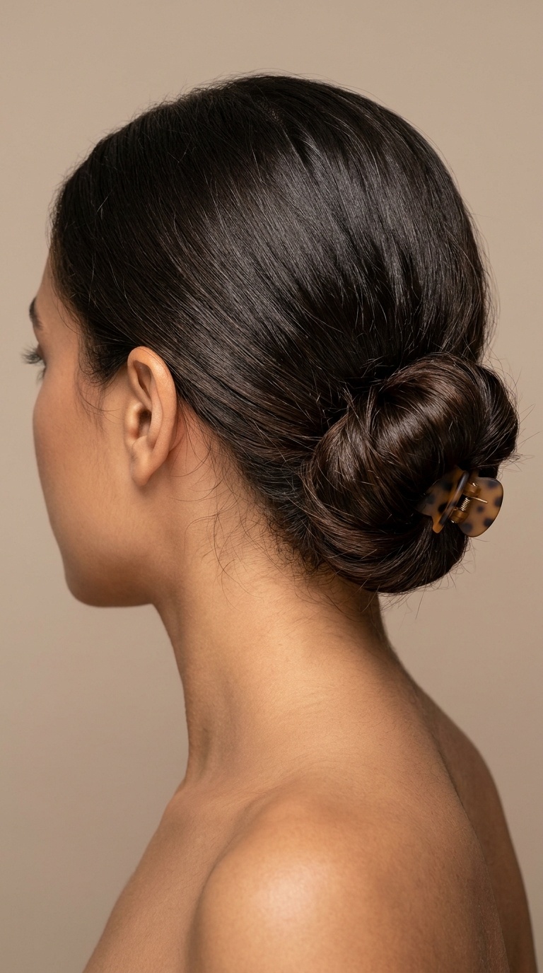 The Classic Low Bun