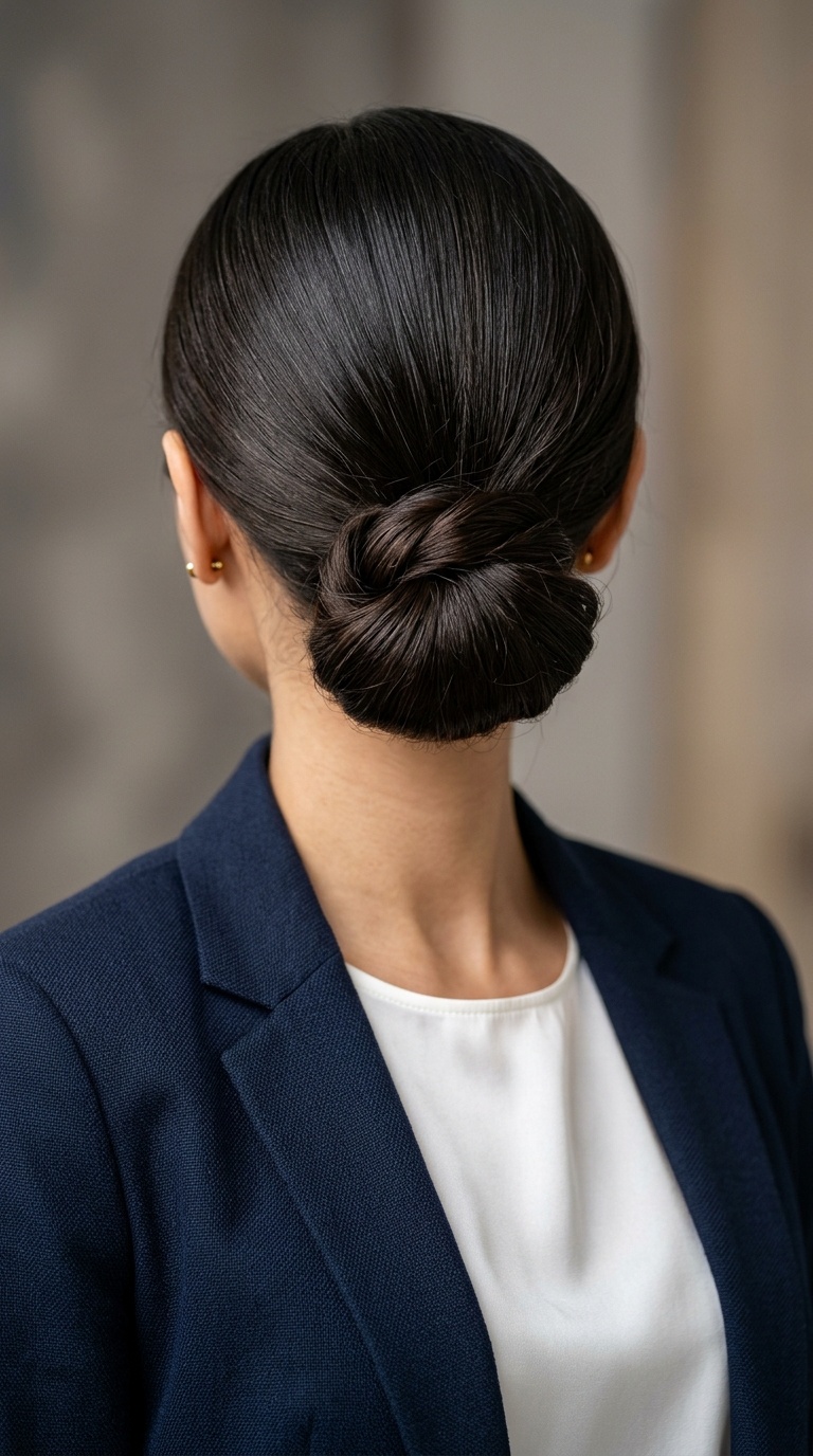 The Classic Low Bun