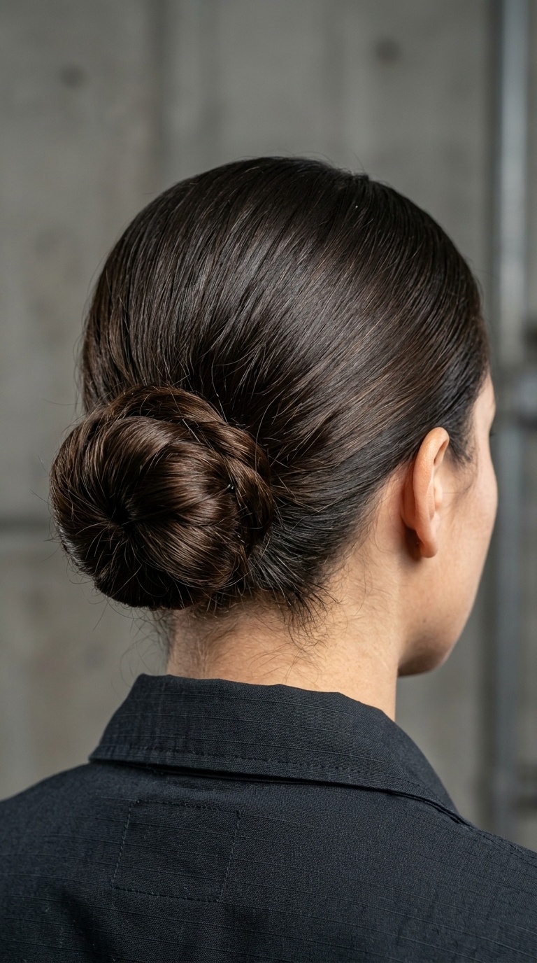 The Classic Low Bun