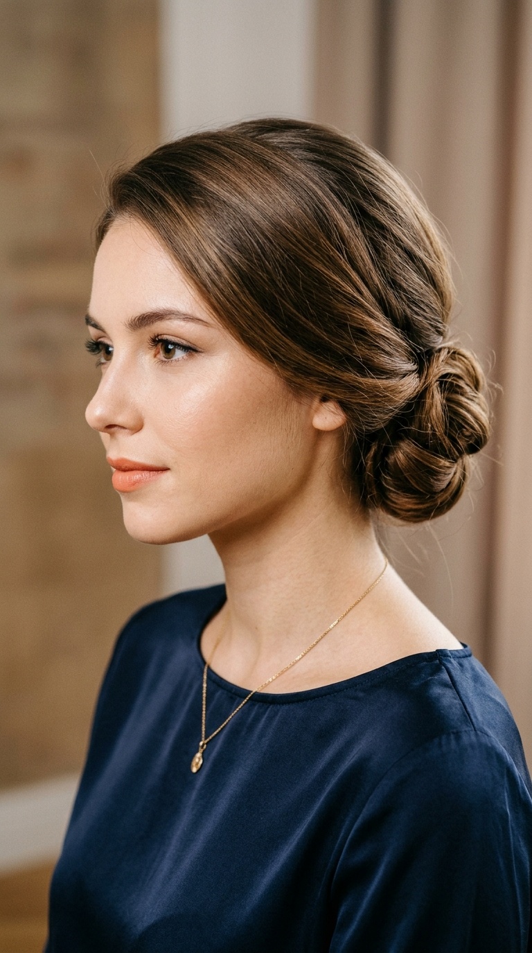 The Classic Low Chignon