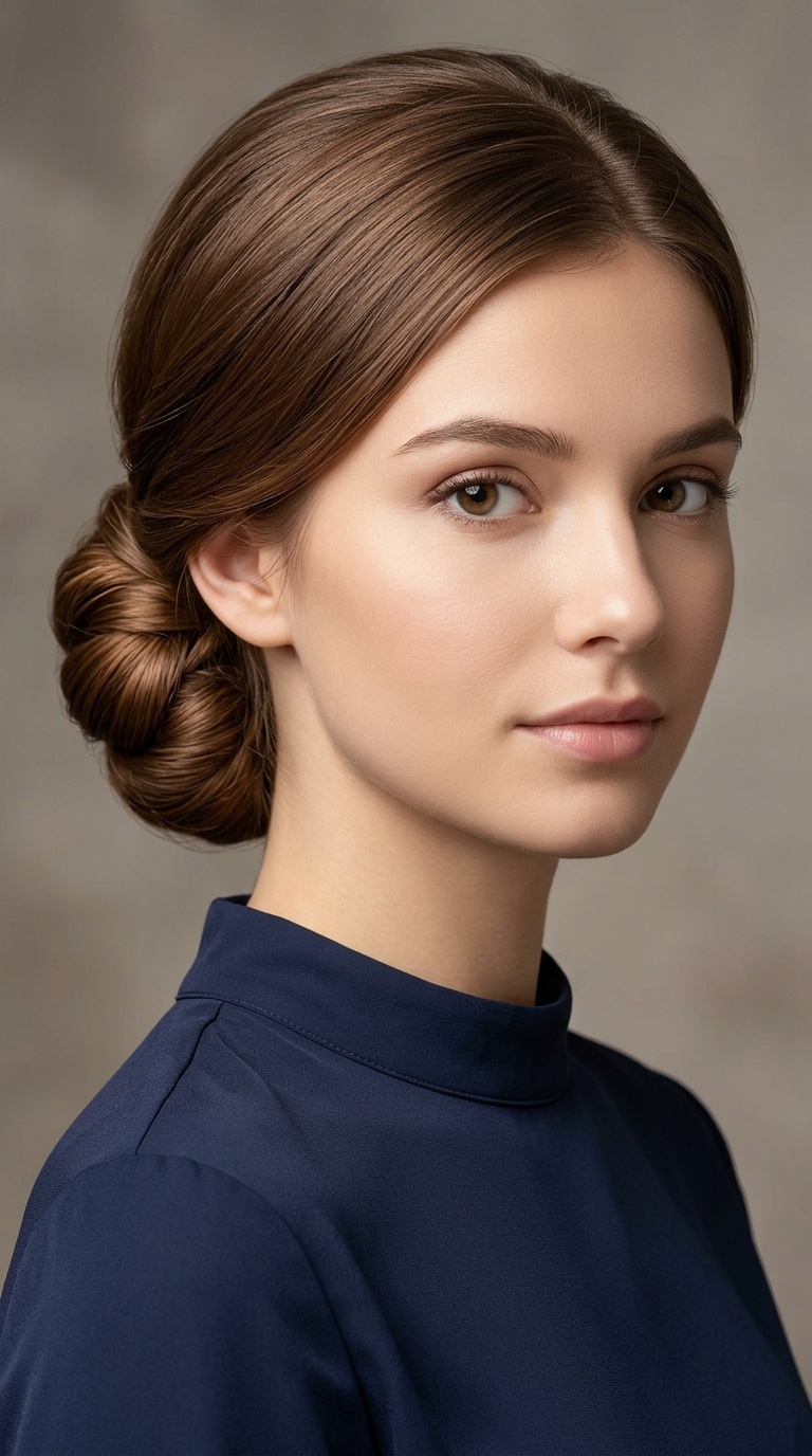 The Classic Low Chignon