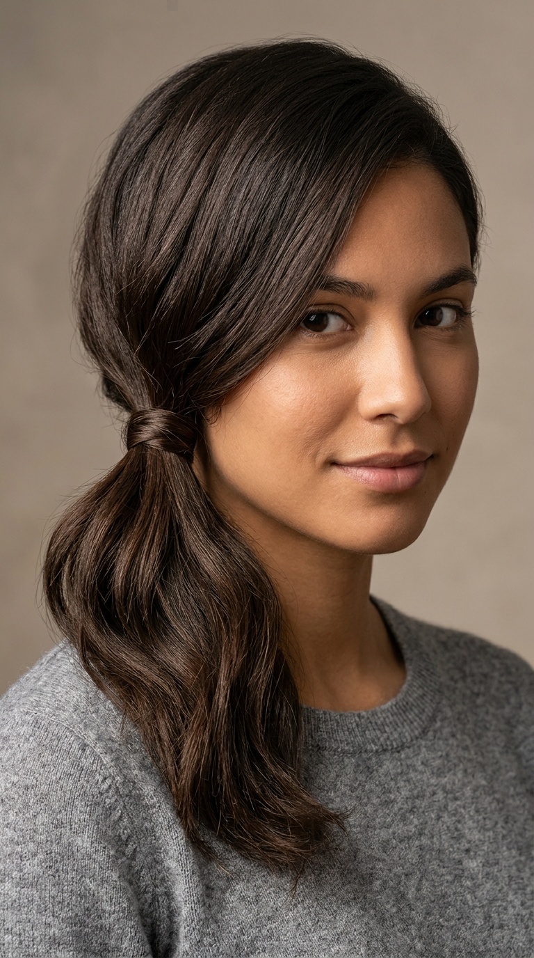 The Classic Low Ponytail