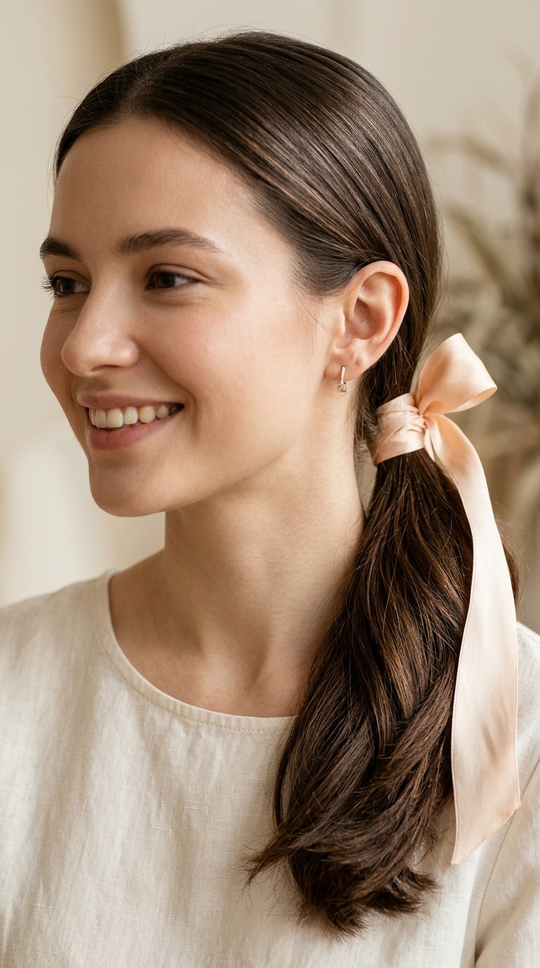 The Classic Low Ponytail