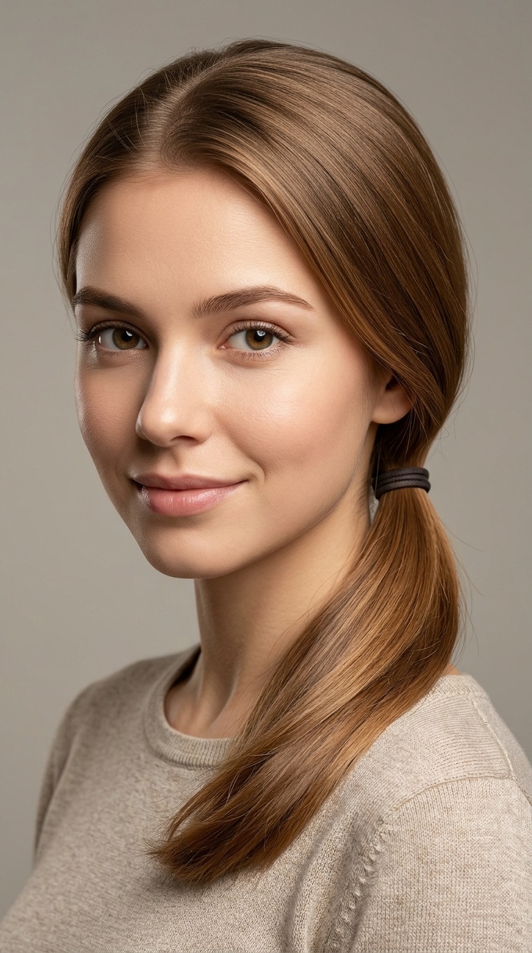 The Classic Low Ponytail