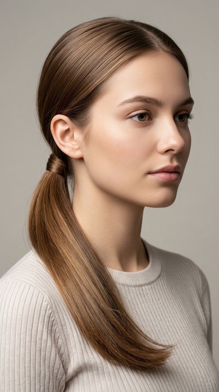 The Classic Low Ponytail
