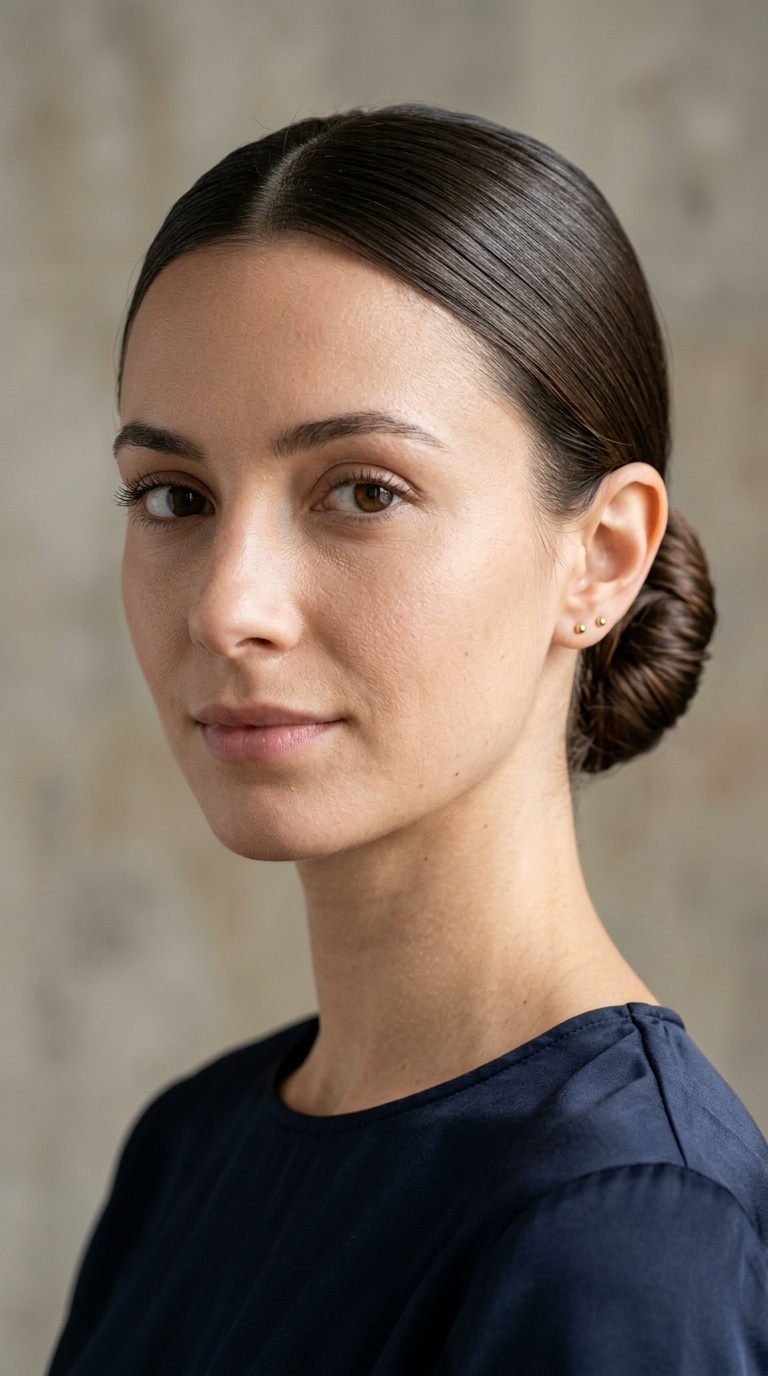 The Classic Low Sleek Chignon