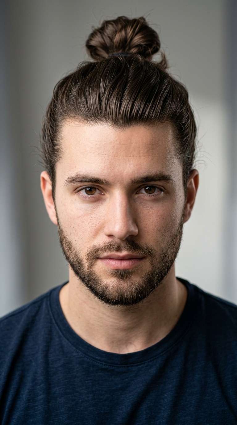 The Classic Man Bun
