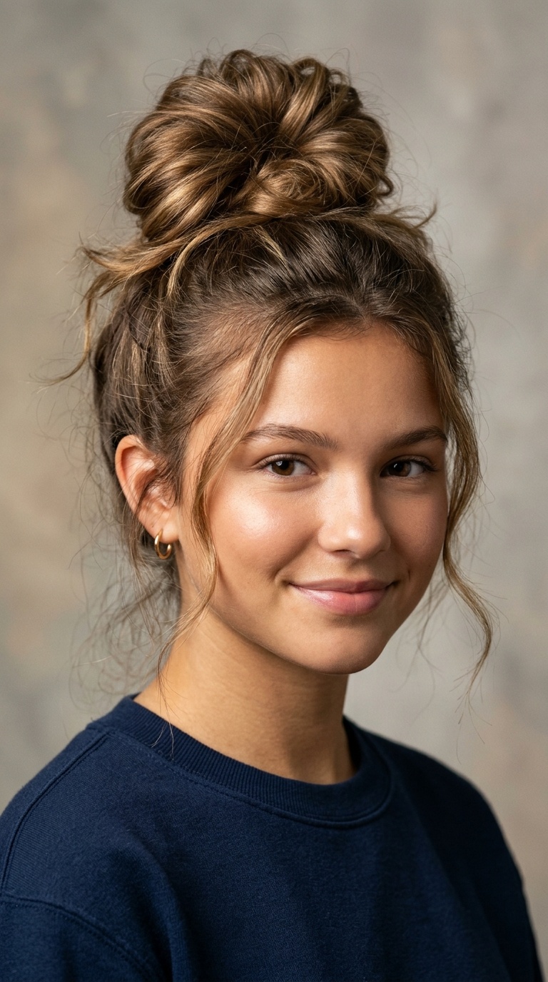 The Classic Messy Bun