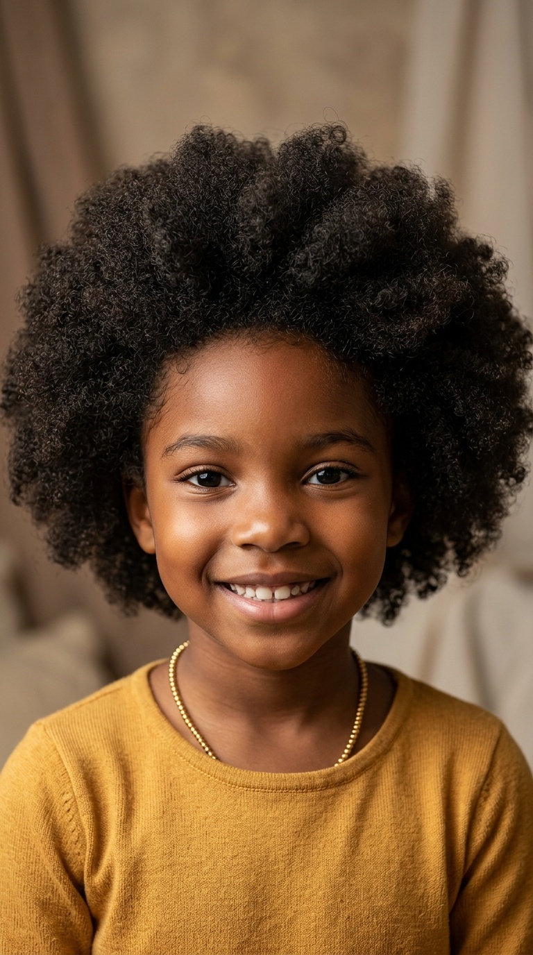 The Classic Picked-Out Afro