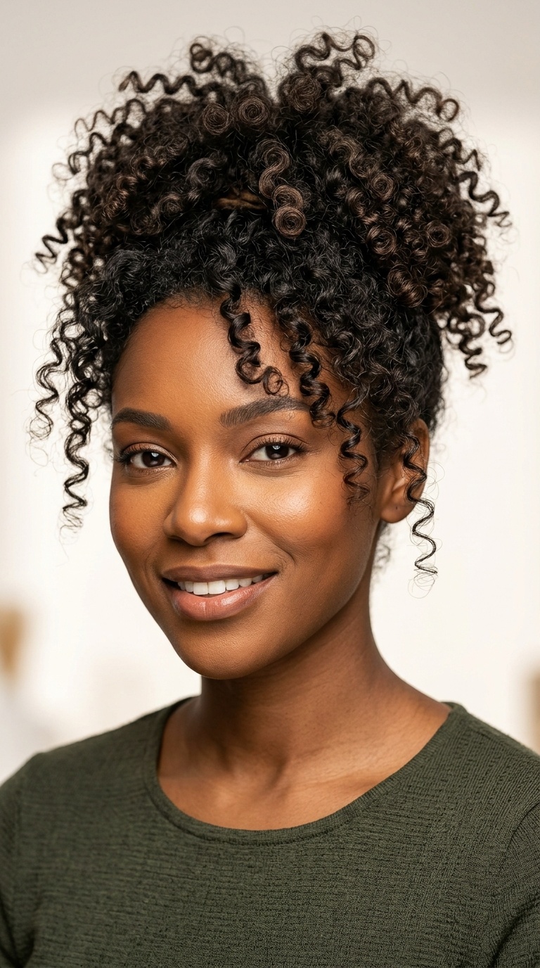 The Classic Pineapple Updo