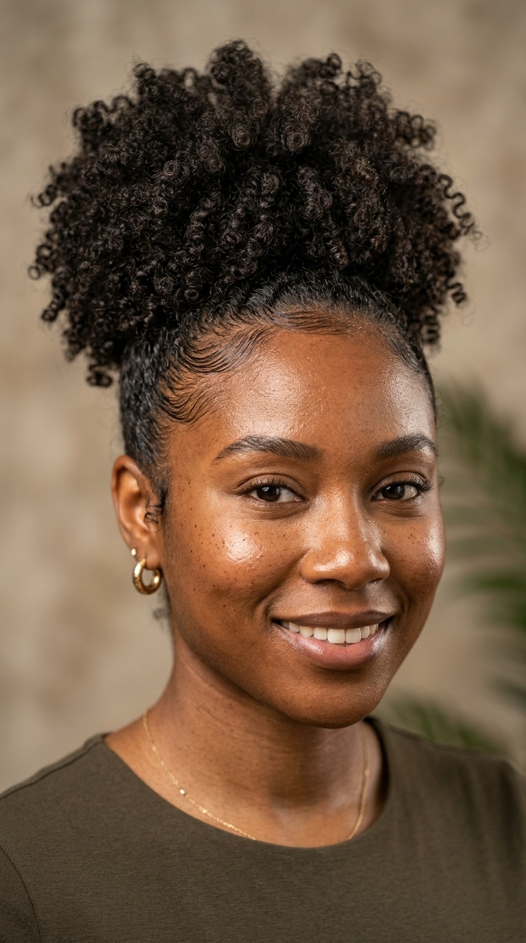 The Classic Pineapple with Laid Edges