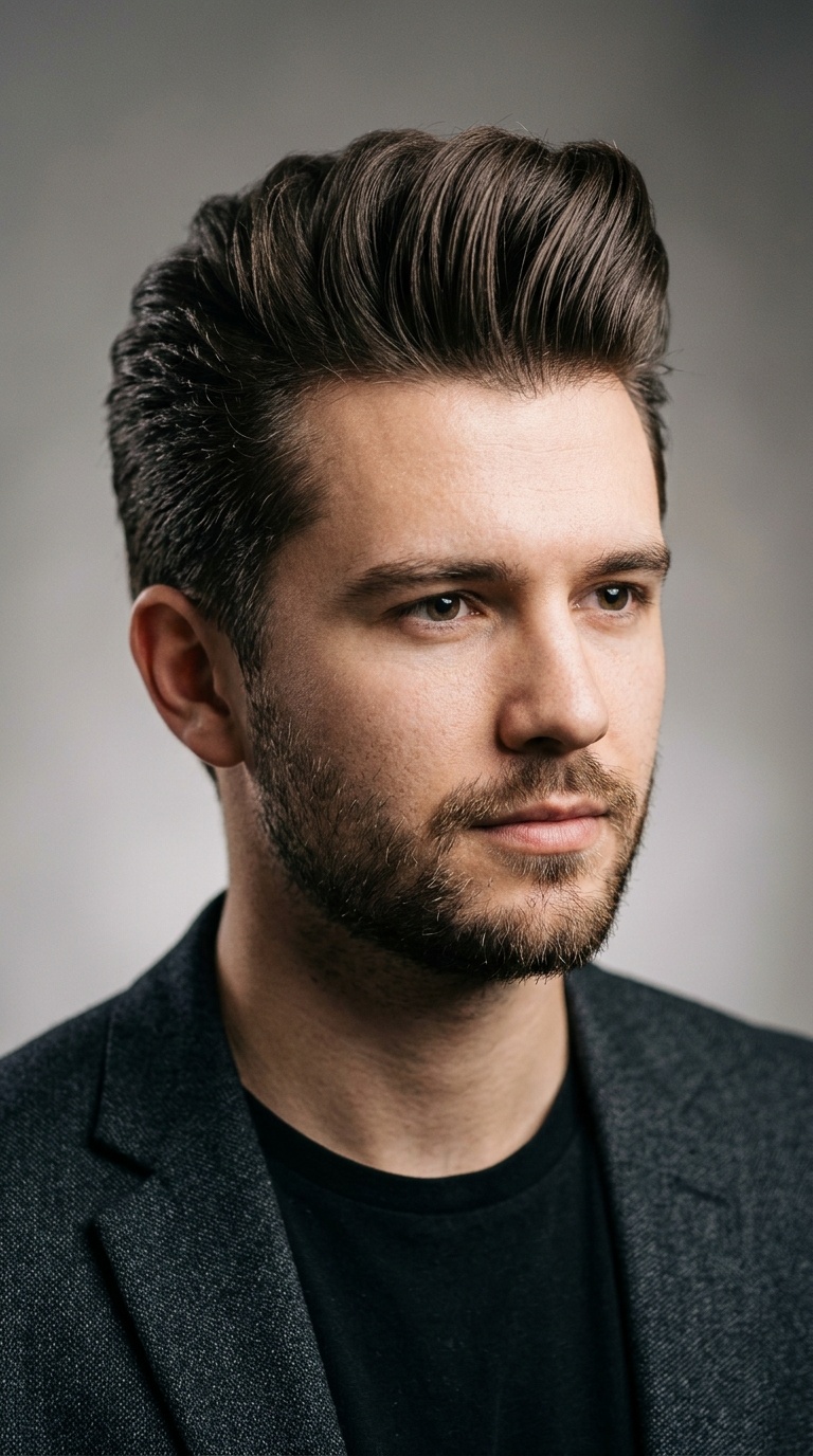 The Classic Pompadour