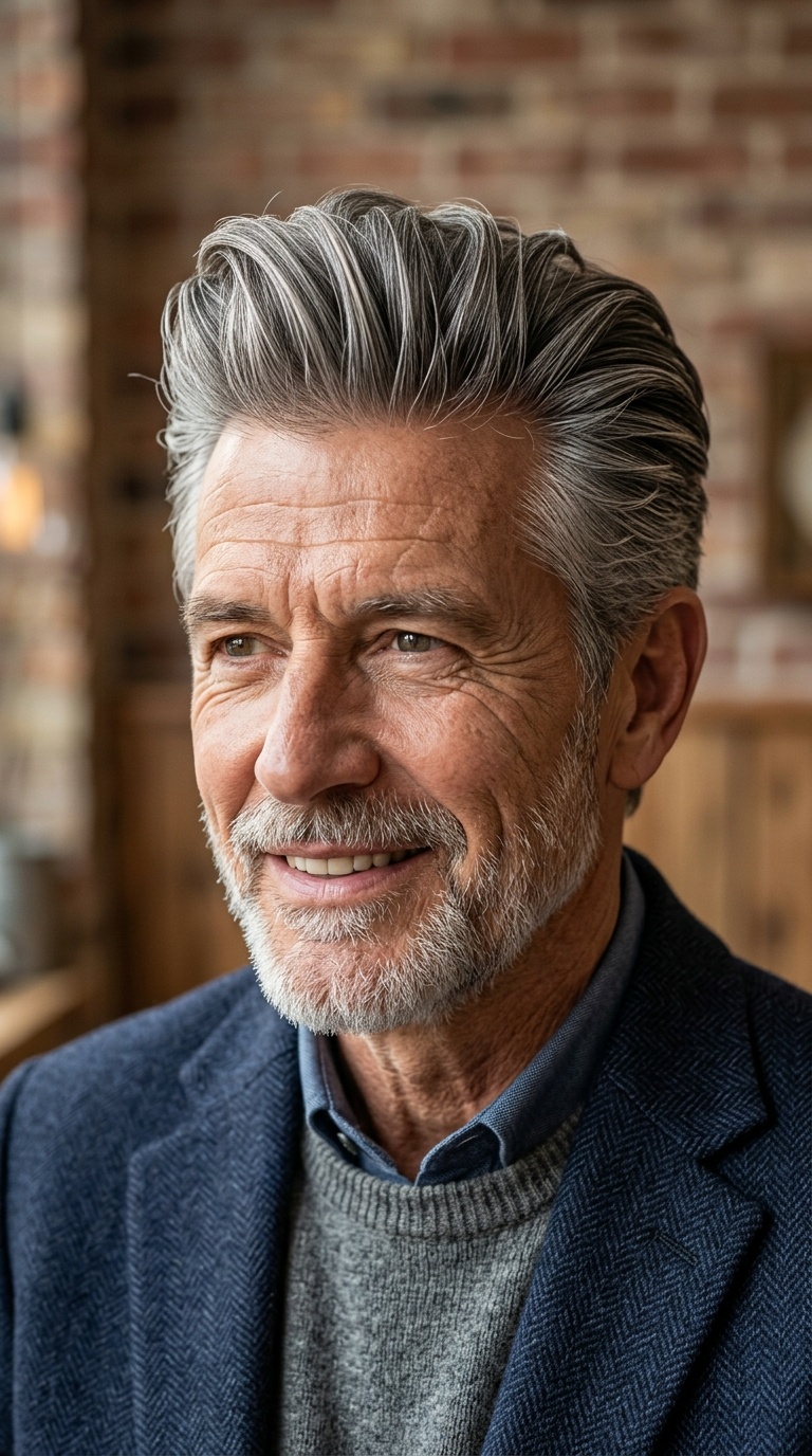 The Classic Pompadour