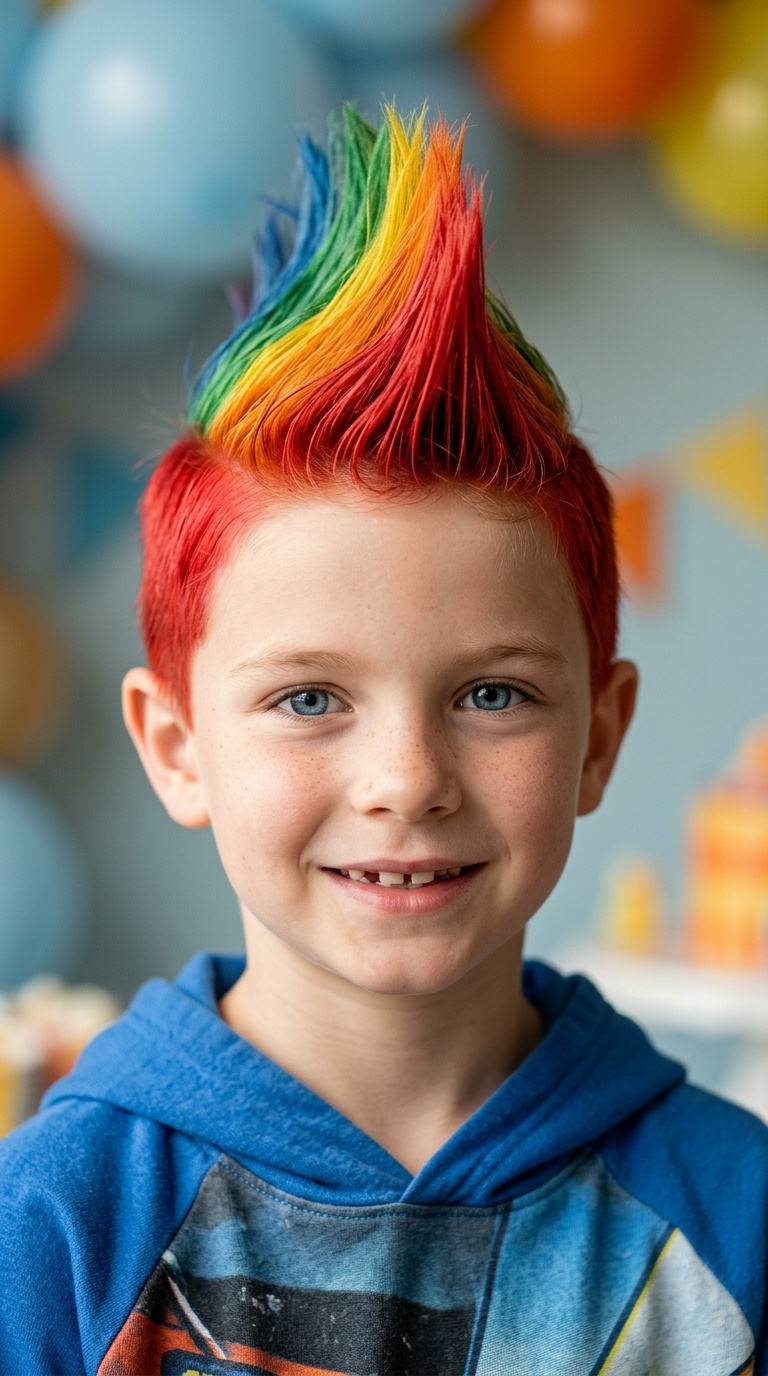 The Color Block Mohawk