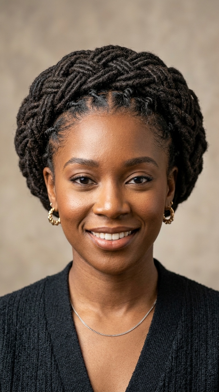 The Criss-Cross Basket Weave Crown