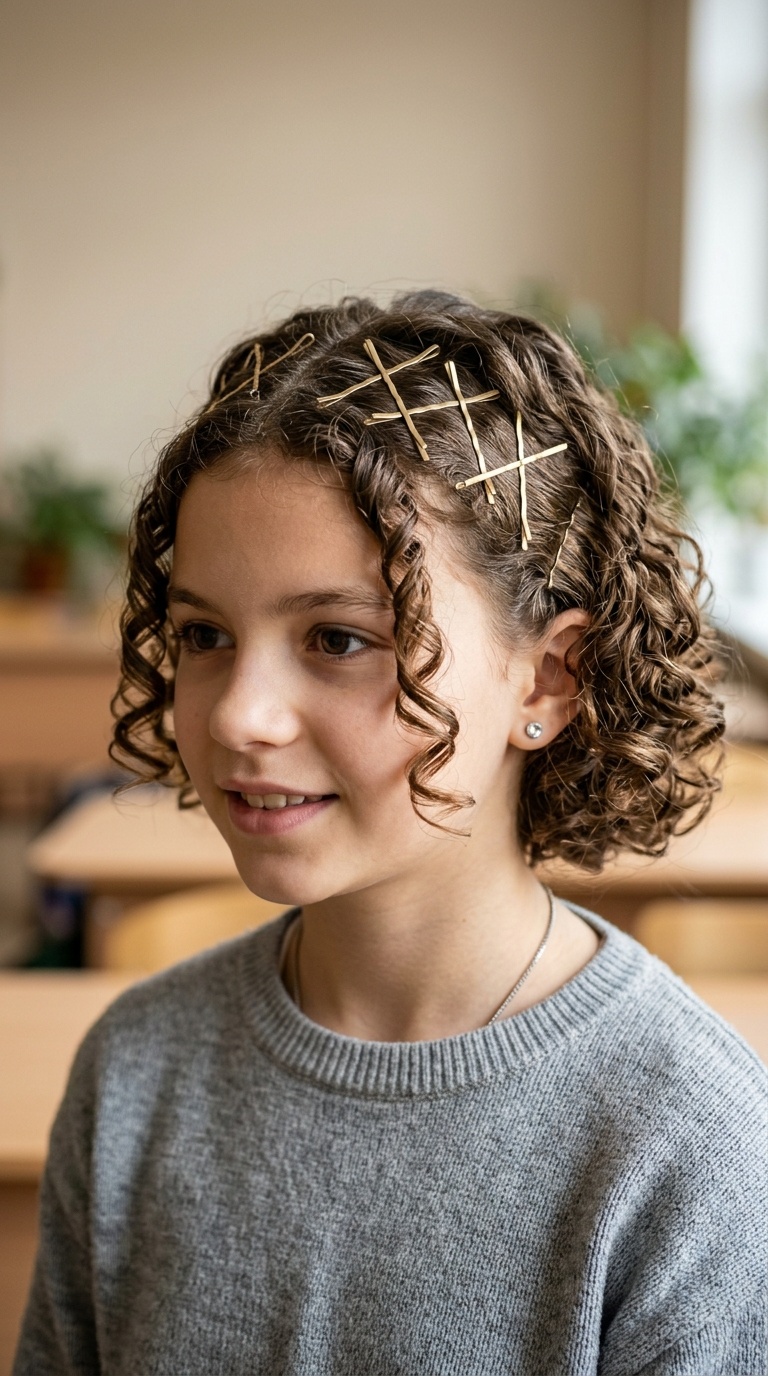 The Criss-Cross Bobby Pin Crown