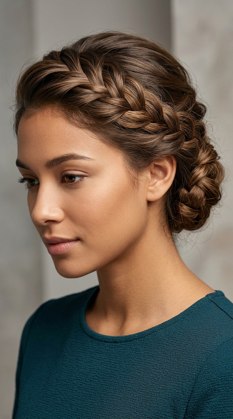 The Criss-Cross Updo