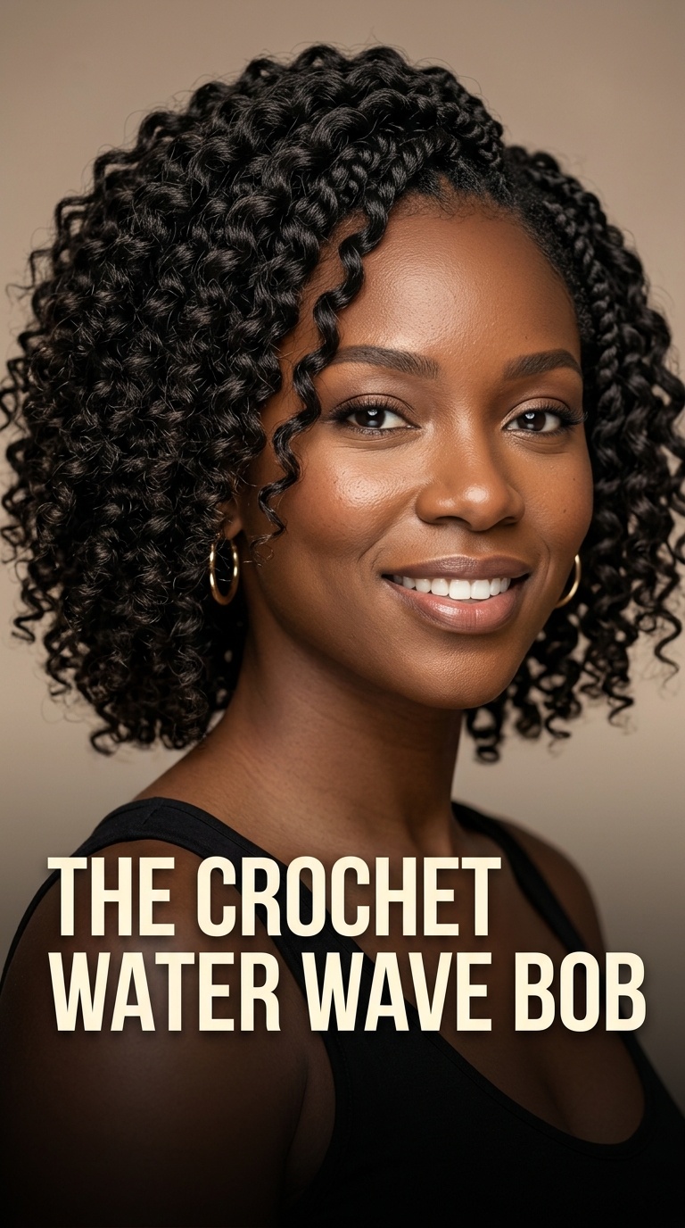 The Crochet Water Wave Bob
