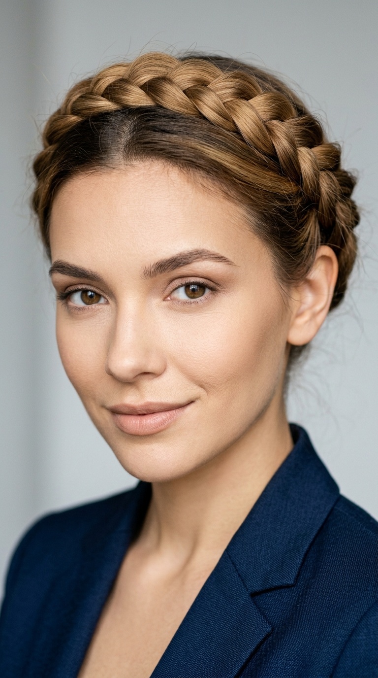 The Crown Braid Halo